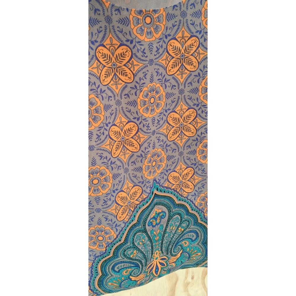 CAbi Arabesque Cami Style 3082 Small Boho Medallion Adjustable Strap Tank Top - Picture 5 of 6